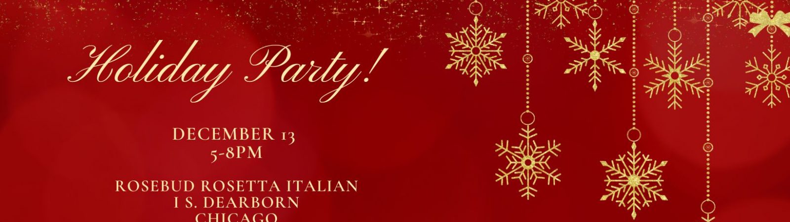Holiday Party – Mix & Mingle with IABC/Chicago! December 13, 5pm