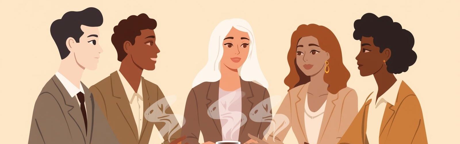 Spring Coffee Chats Around Town – May 21 at 8:00 am